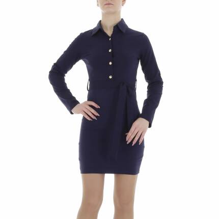 Damen Blusenkleid von Metrofive Gr. M/L - DK.blue