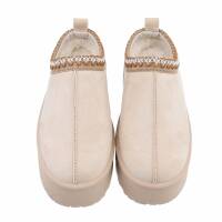 Damen Winterstiefeletten - beige