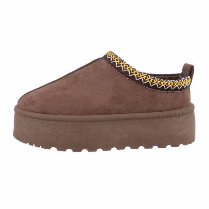 Damen Winterstiefeletten - brown Gr. 36