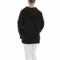 Damen Sweatjacke von Egret - black