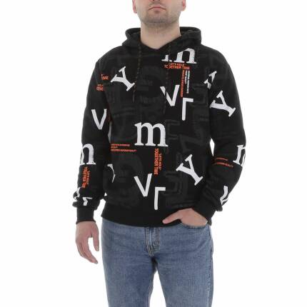 Herren Pullover von Egret Gr. M/38 - blackorange