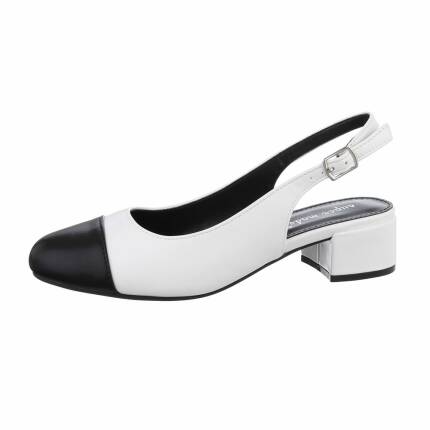 Damen Klassische Pumps - white Gr. 39