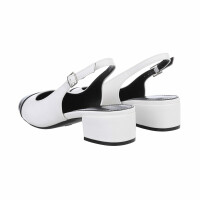 Damen Klassische Pumps - white Gr. 39