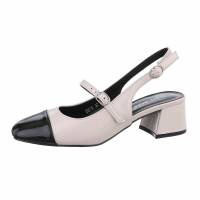 Damen Klassische Pumps - beige Gr. 36