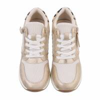 Damen High-Sneakers - gold