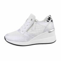 Damen High-Sneakers - silver Gr. 36