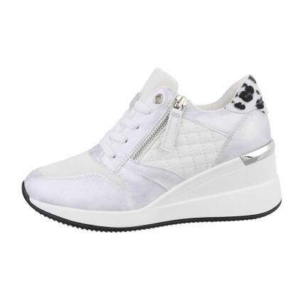 Damen High-Sneakers - silver Gr. 39