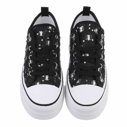 Damen Low-Sneakers - black Gr. 36