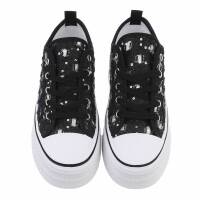 Damen Low-Sneakers - black Gr. 37