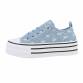 Damen Low-Sneakers - ltblue Gr. 36