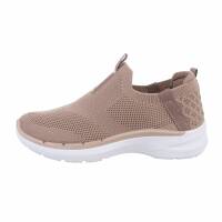 Damen Low-Sneakers - khaki