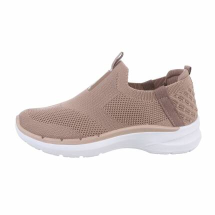 Damen Low-Sneakers - khaki Gr. 36