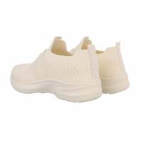 Damen Low-Sneakers - beige