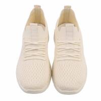 Damen Low-Sneakers - beige