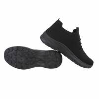 Damen Low-Sneakers - black