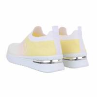 Damen Low-Sneakers - beige