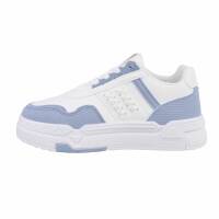 Damen Low-Sneakers - blue