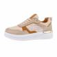 Damen Low-Sneakers - apricot