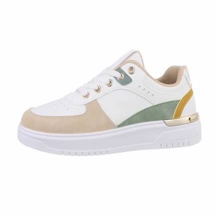 Damen Low-Sneakers - apricot Gr. 36