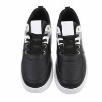 Damen Low-Sneakers - black