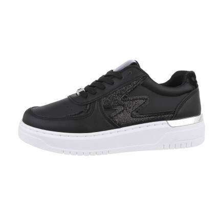 Damen Low-Sneakers - black Gr. 37