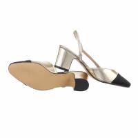 Damen Klassische Pumps - gold