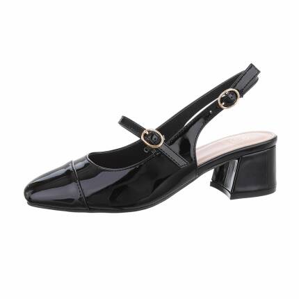 Damen Klassische Pumps - black Gr. 37