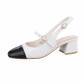 Damen Klassische Pumps - white Gr. 37