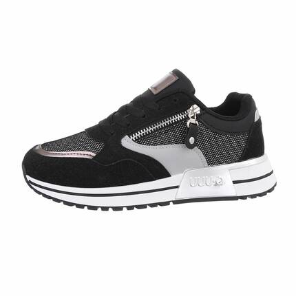 Damen Low-Sneakers - black Gr. 38