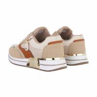 Damen Low-Sneakers - khaki