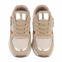 Damen Low-Sneakers - khaki