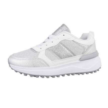 Damen Low-Sneakers - silver Gr. 36