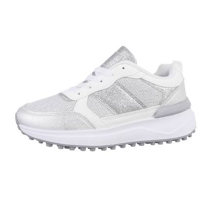 Damen Low-Sneakers - silver Gr. 41