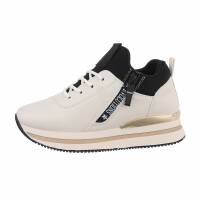 Damen Low-Sneakers - beige