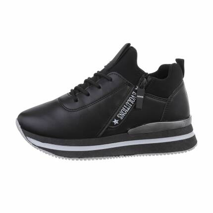 Damen Low-Sneakers - black