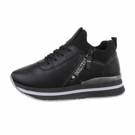 Damen Low-Sneakers - black Gr. 36