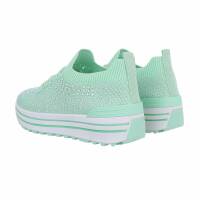 Damen Low-Sneakers - aqua