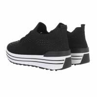 Damen Low-Sneakers - black