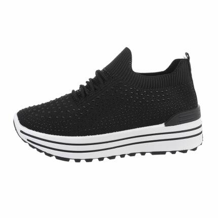 Damen Low-Sneakers - black Gr. 38