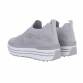 Damen Low-Sneakers - grey