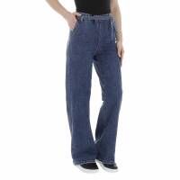 Damen High Waist Jeans von Laulia - blue