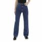 Damen High Waist Jeans Gr. M/38 - blue