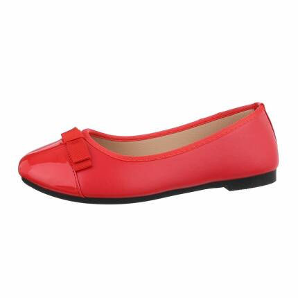 Damen Ballerinas - red