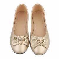 Damen Ballerinas - gold