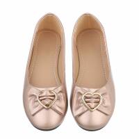 Damen Ballerinas - rosegold