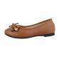 Damen Ballerinas - brown Gr. 38