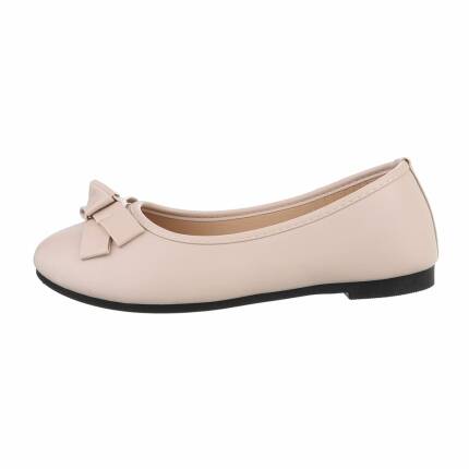 Damen Ballerinas - beige