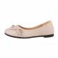 Damen Ballerinas - beige - 12 Paar