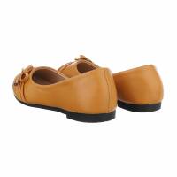 Damen Ballerinas - camel