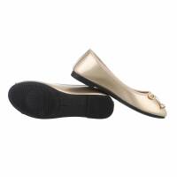 Damen Ballerinas - gold